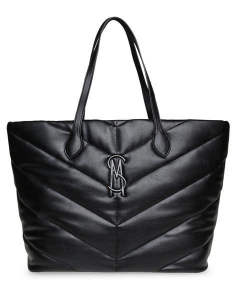 steve madden quilted tote bag.